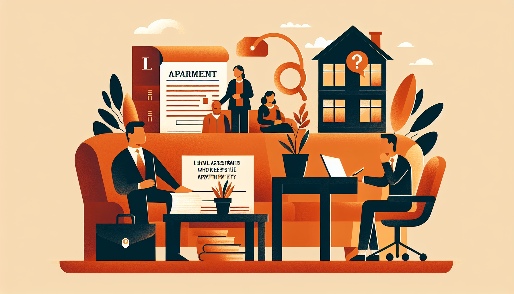 Bail locatif et divorce : qui garde l'appartement ?