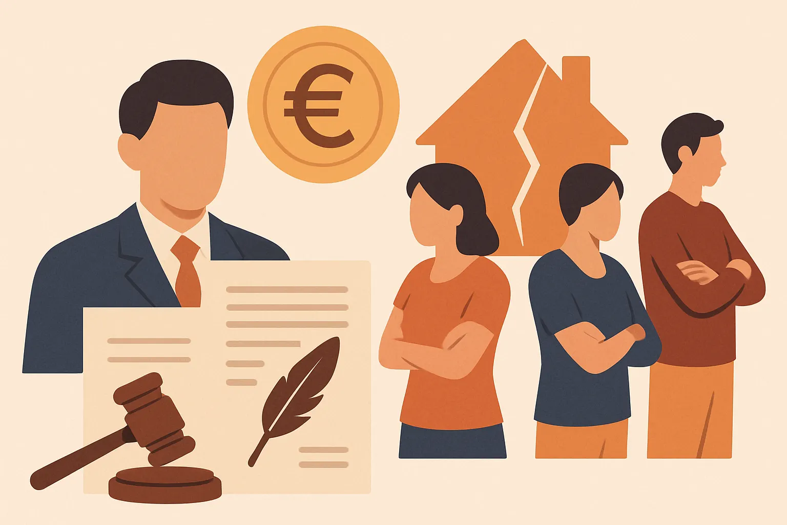Coût du Notaire dans un Divorce par Consentement Mutuel en 2026