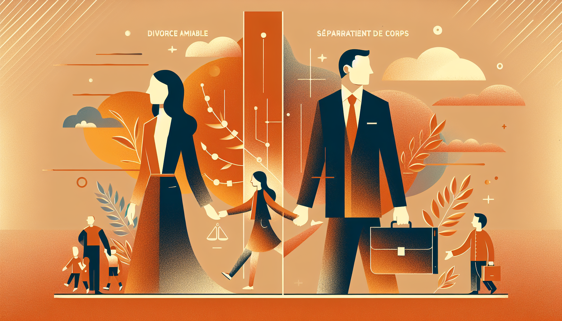 Différence entre Divorce Amiable et Séparation de Corps en France