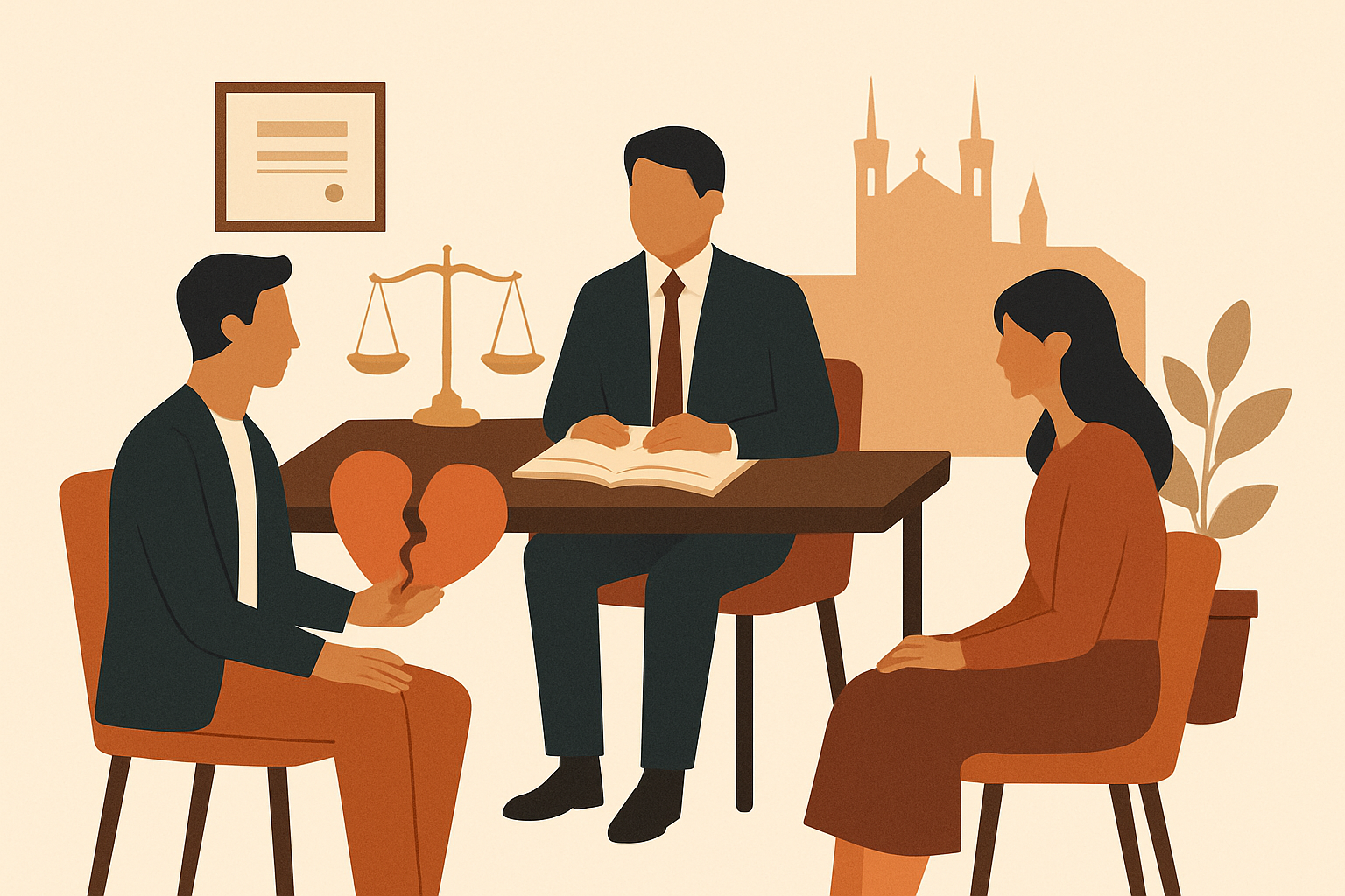 Divorce amiable à Lyon : procédure complète et coûts 2026