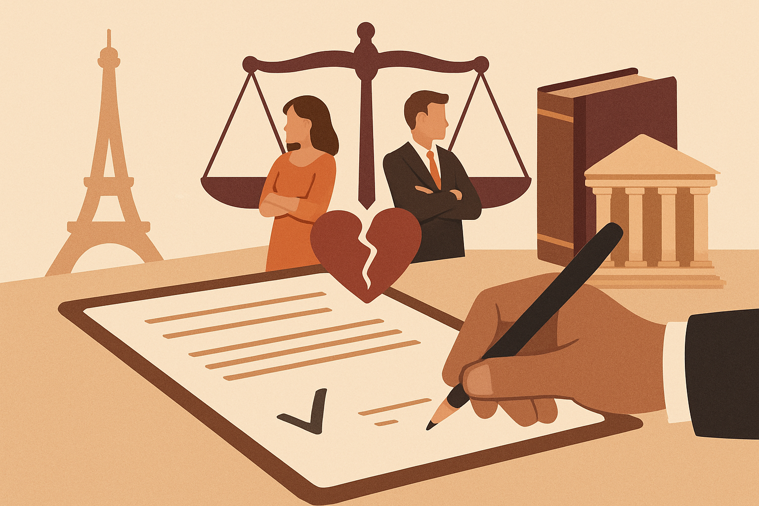 Divorce amiable à Paris : guide pratique complet 2026