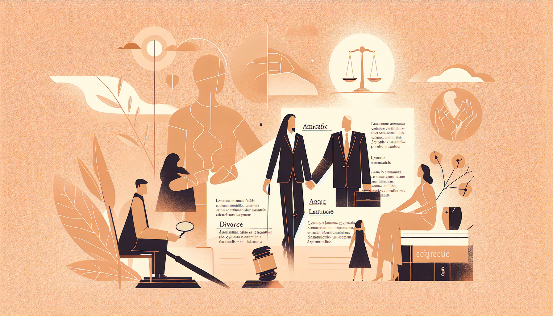 Divorce amiable après 20 ans de mariage : défis et solutions