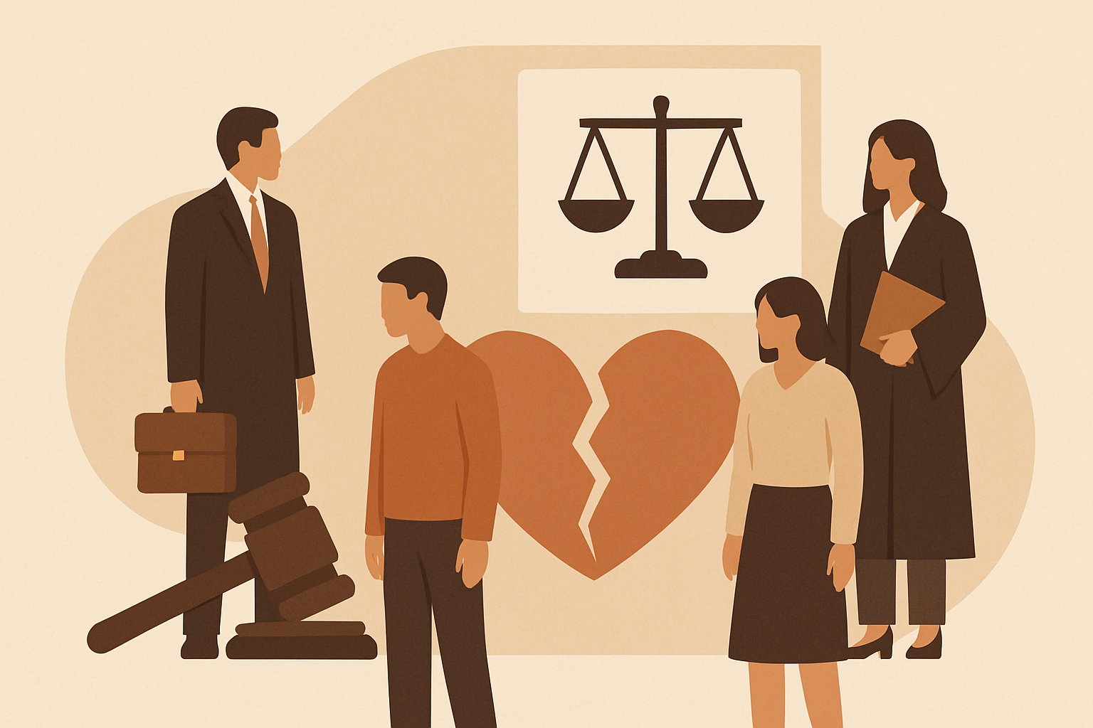 Divorce amiable avec un avocat ou deux en 2026 : obligations et alternatives