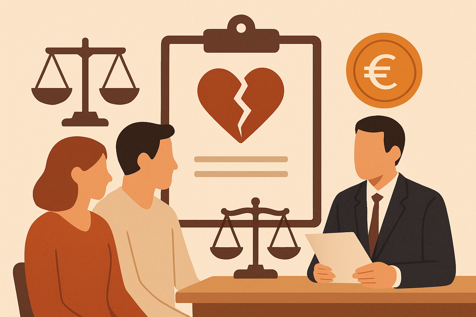 Divorce amiable : comparaison des tarifs en France 2026