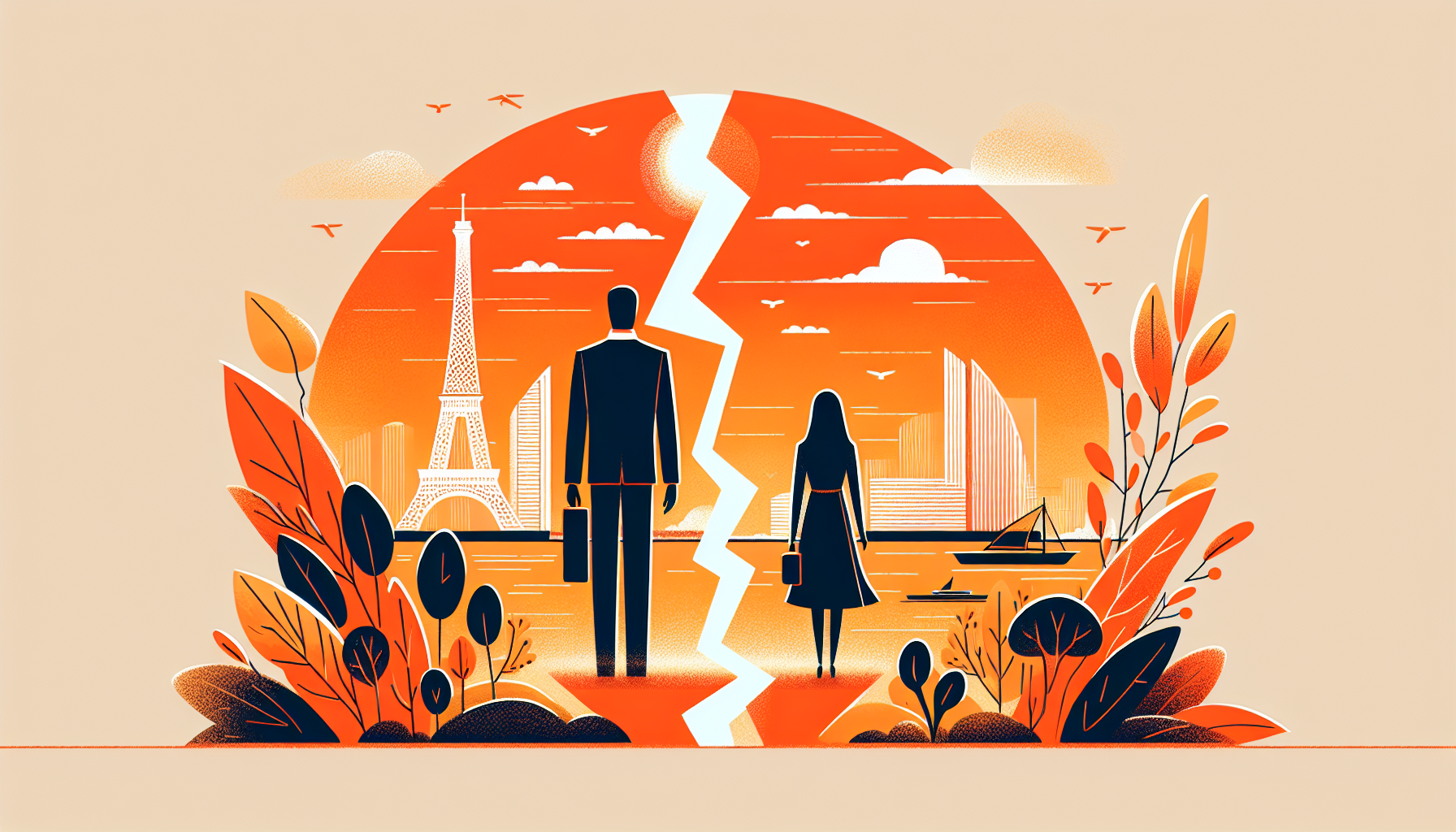 Divorce amiable en Ile-de-France : Paris et petite couronne