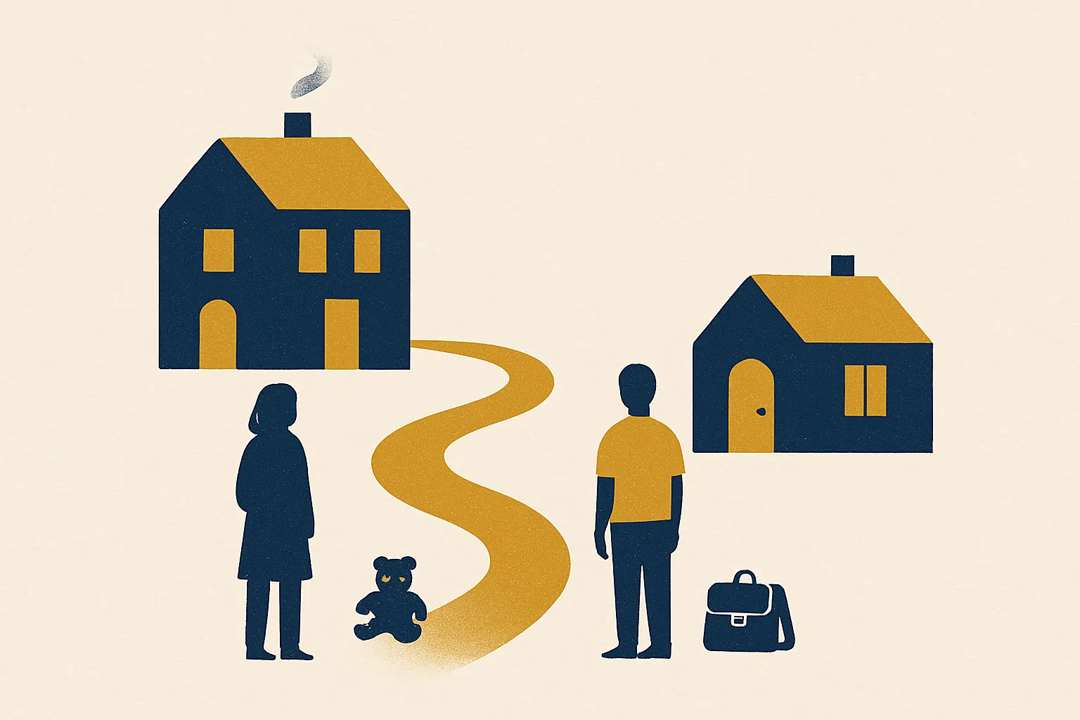 Divorce amiable et garde alternée sur longue distance : logistique 2026