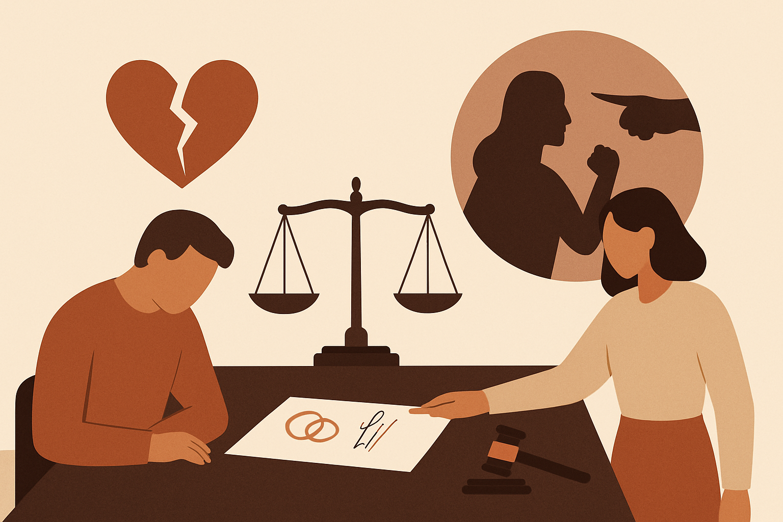 Divorce amiable et violences conjugales : attention en 2026