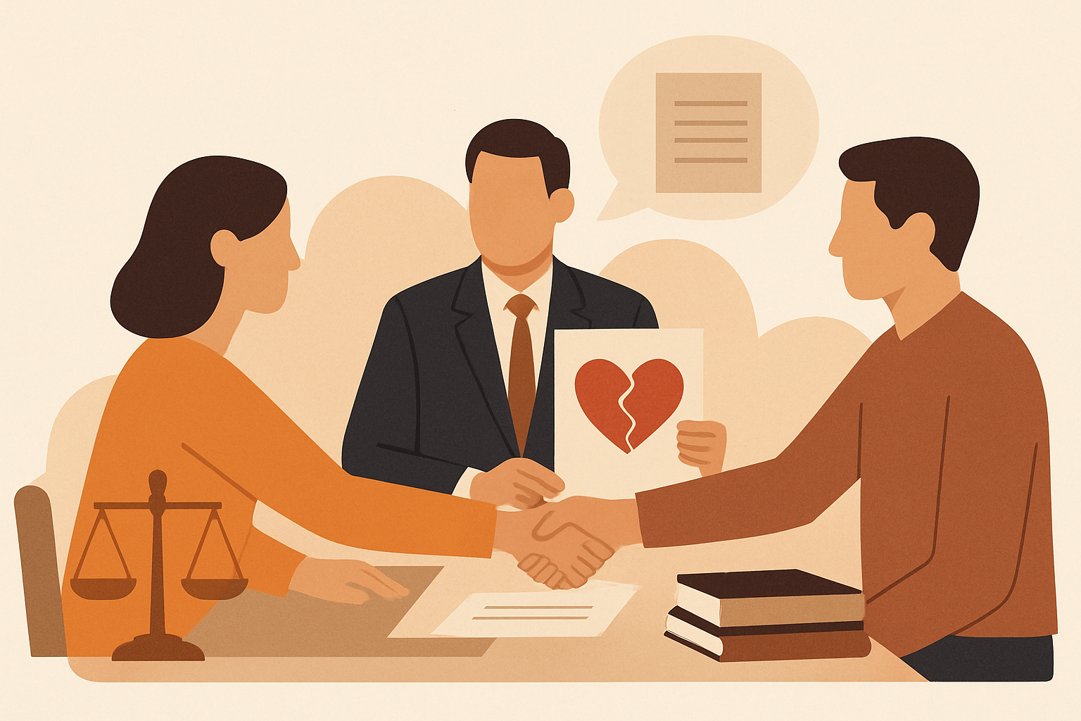 Divorce amiable : guide complet de la négociation entre époux en 2026