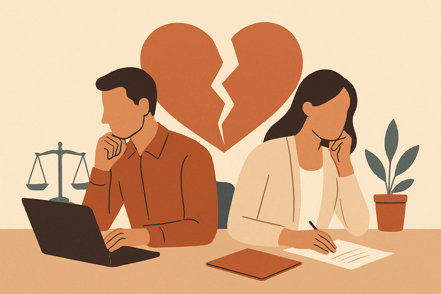 Divorce amiable pour auto-entrepreneurs : spécificités 2026
