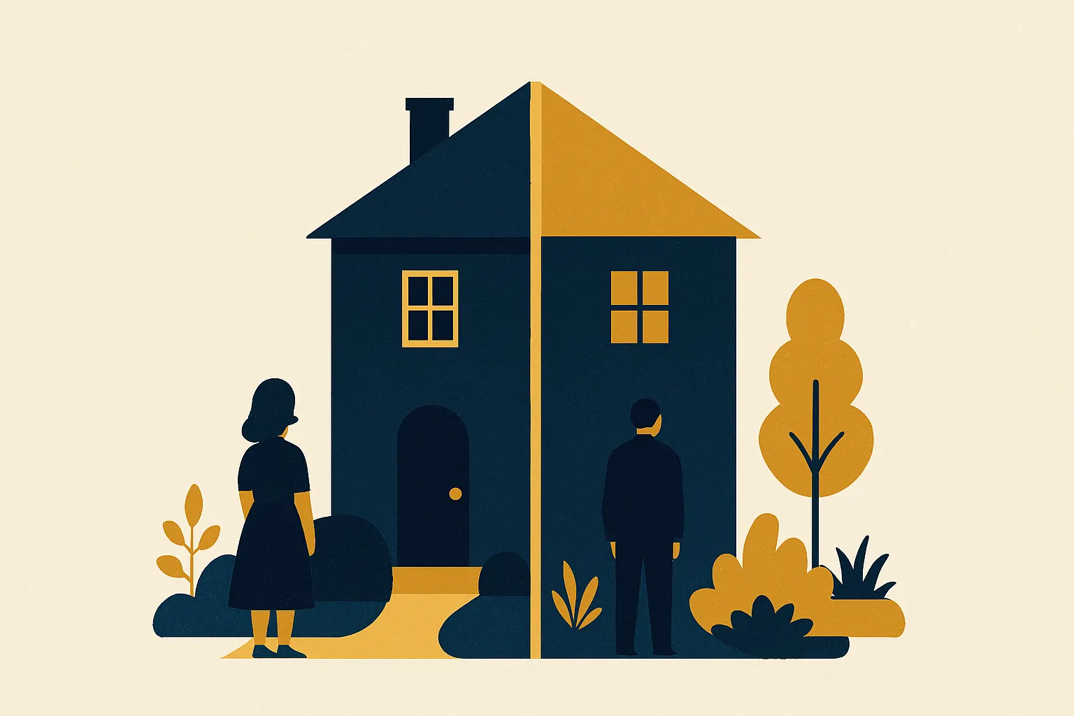 Divorce amiable : que faire de la maison partagée ?