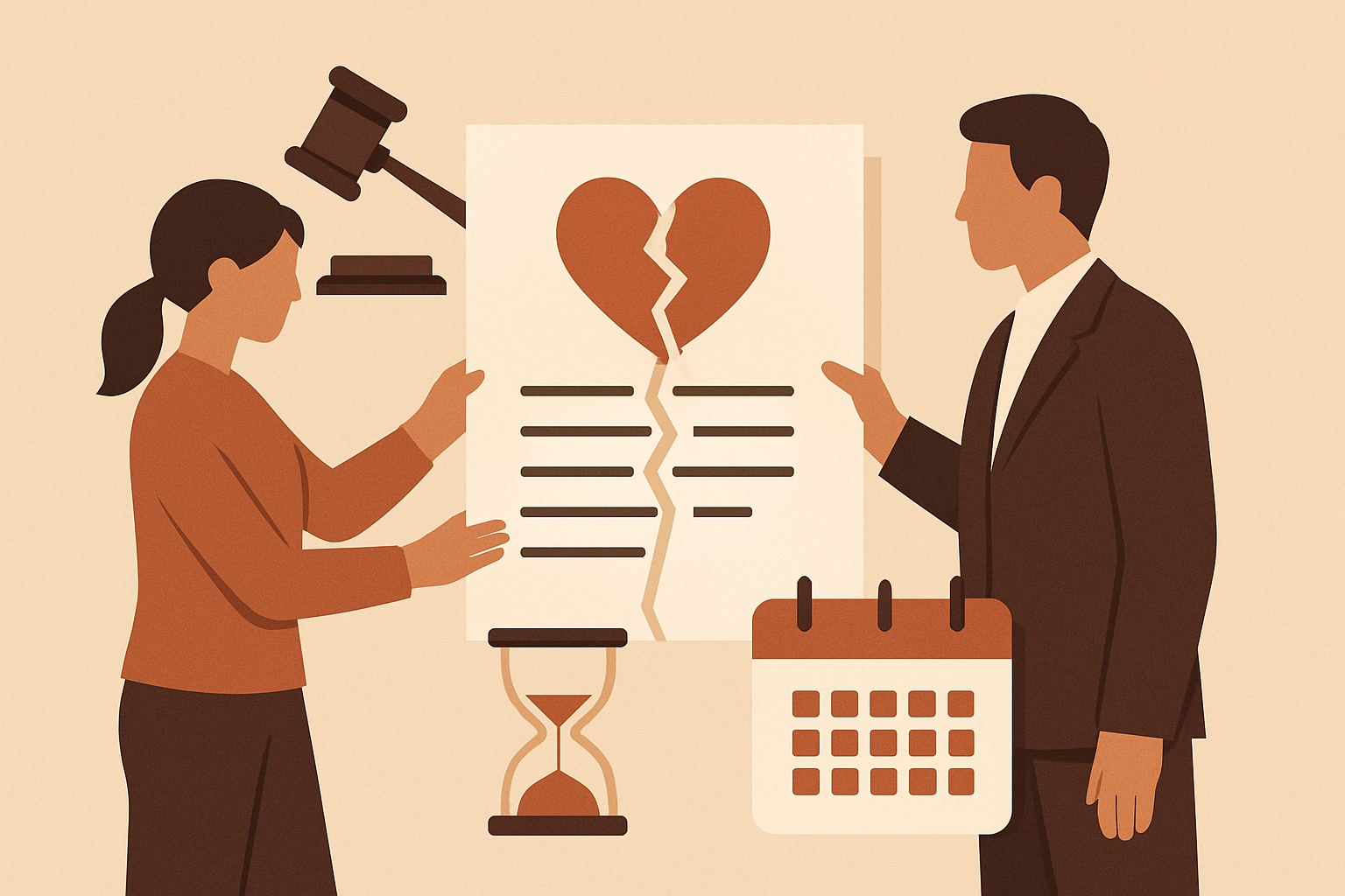 Divorce Amiable : Timeline Complète de la Procédure en 2026