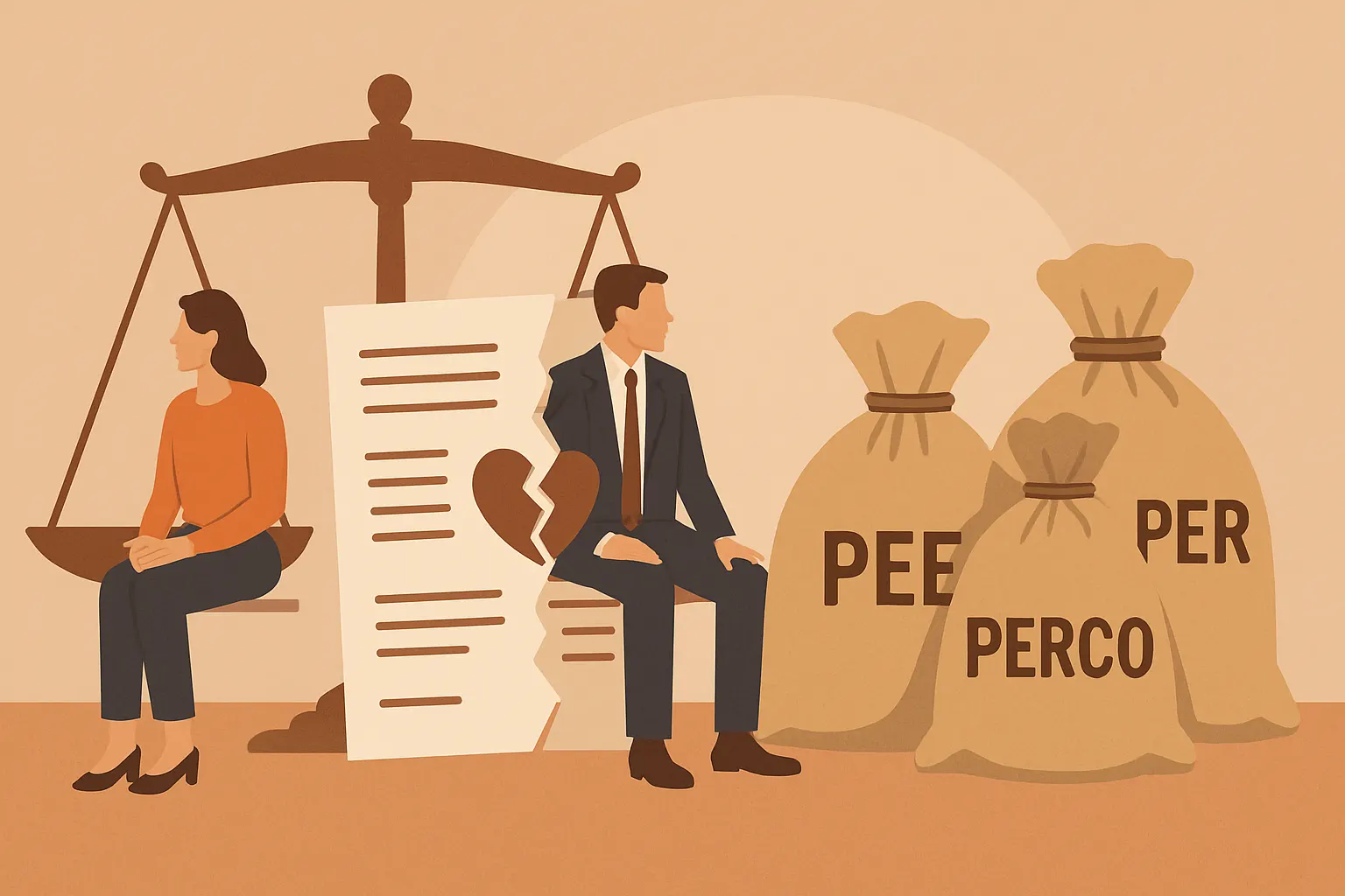 Épargne salariale et divorce : clés pour 2026 (PEE, PERCO, PER)