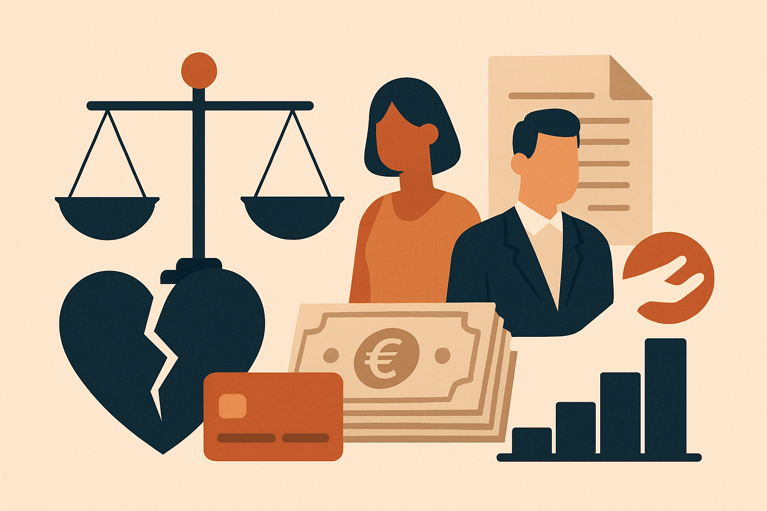 Financer son divorce : crédit, échelonnement et aides en 2026