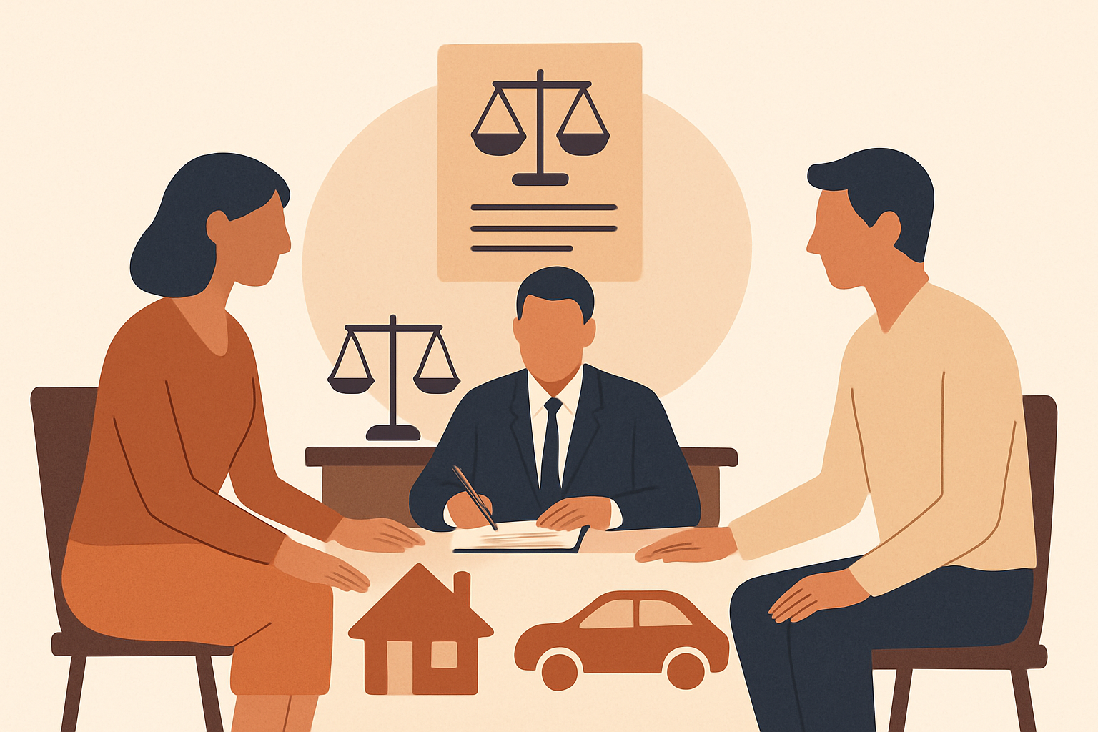 Partage des biens dans le divorce amiable : principes et pratiques en 2026