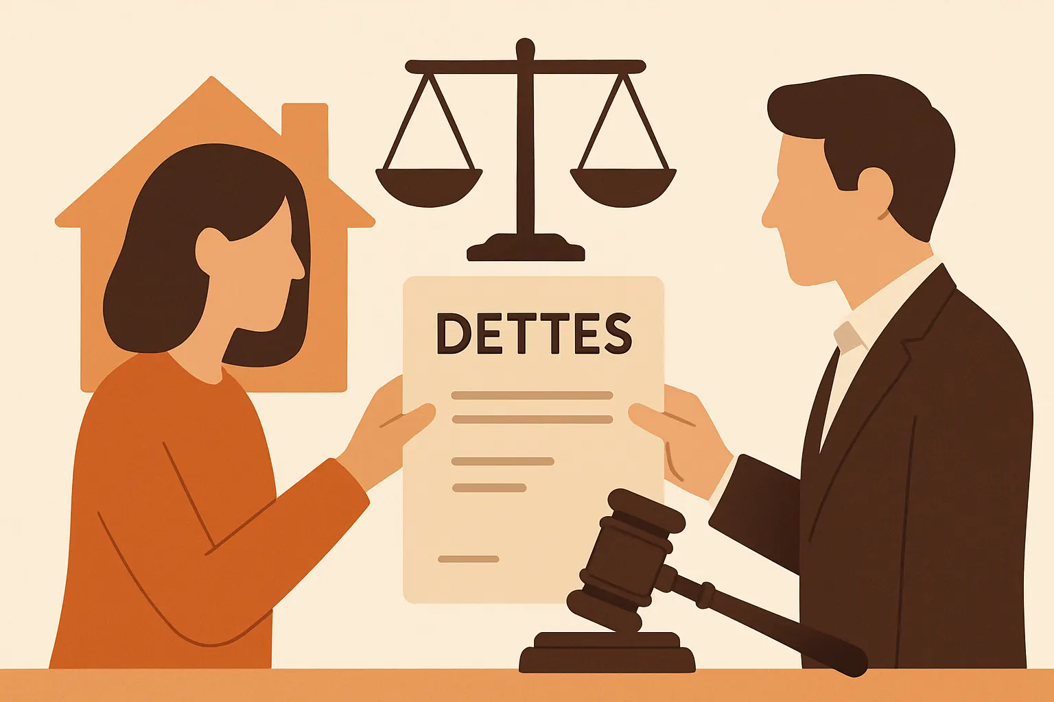 Partage des Dettes dans le Divorce à l'Amiable : Guide 2026