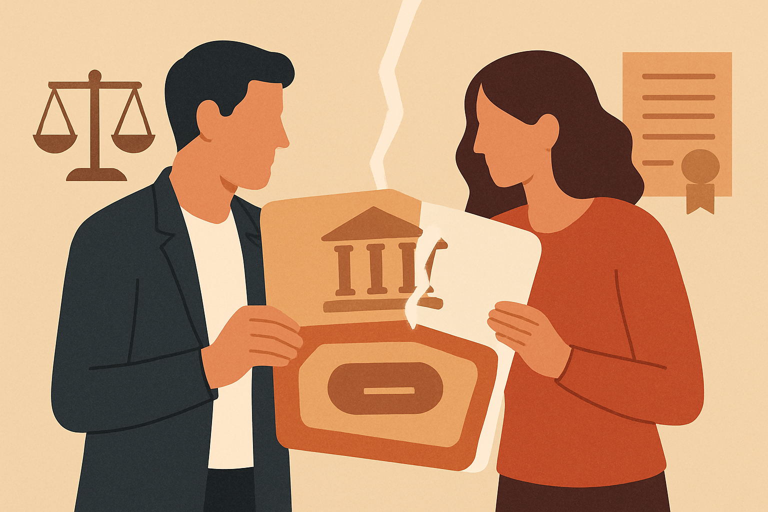 Que faire du compte bancaire joint lors d'un divorce en 2026