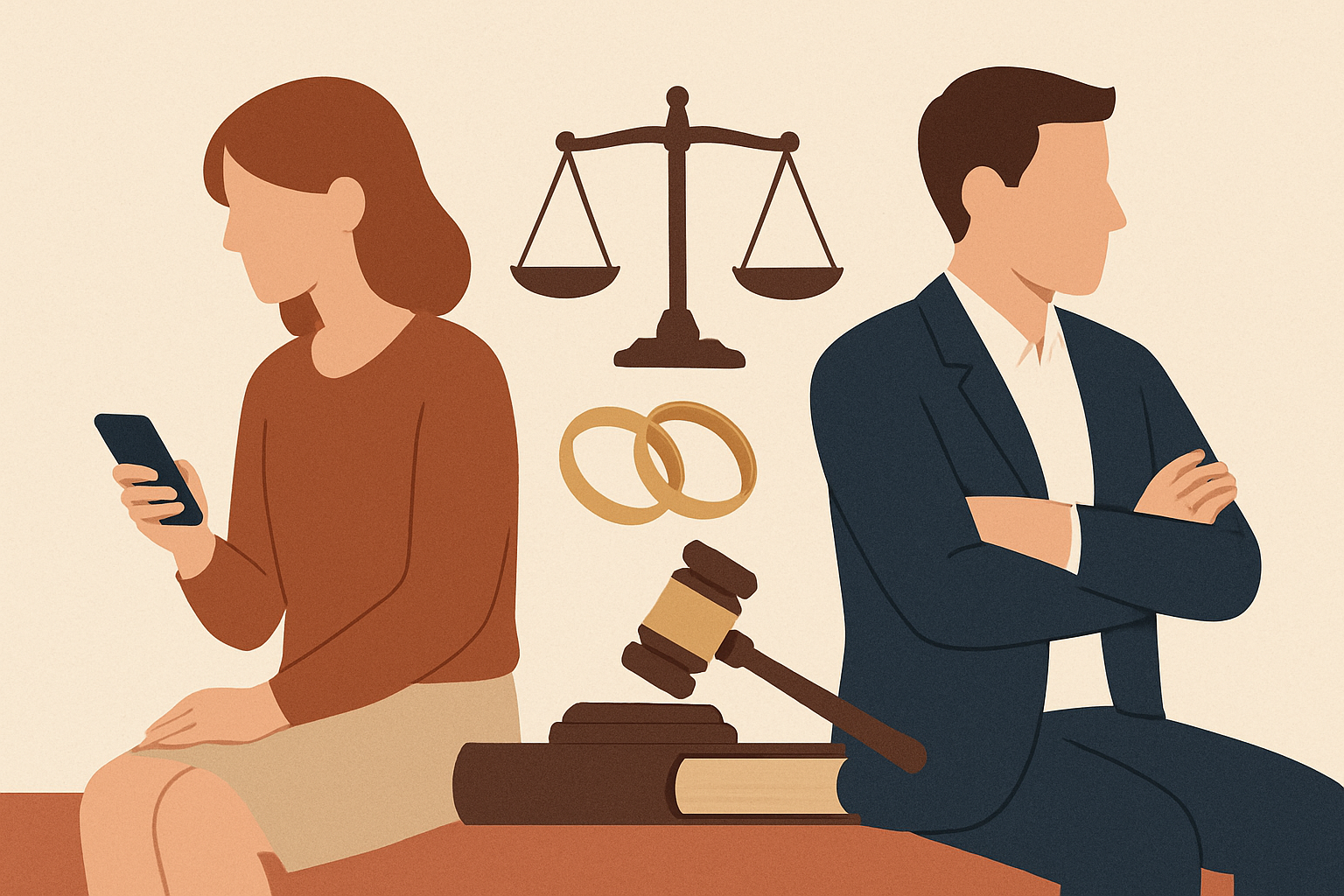 Que faire si mon conjoint ne répond pas lors d'un divorce amiable en 2026
