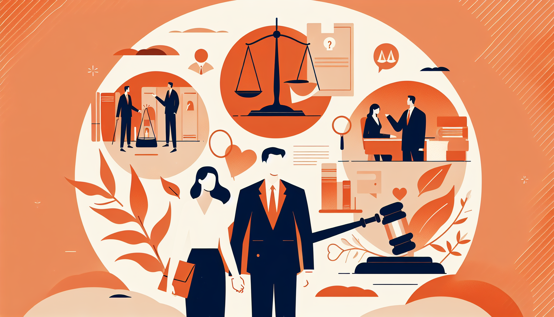 Que faire si mon conjoint ne répond pas lors du divorce ?