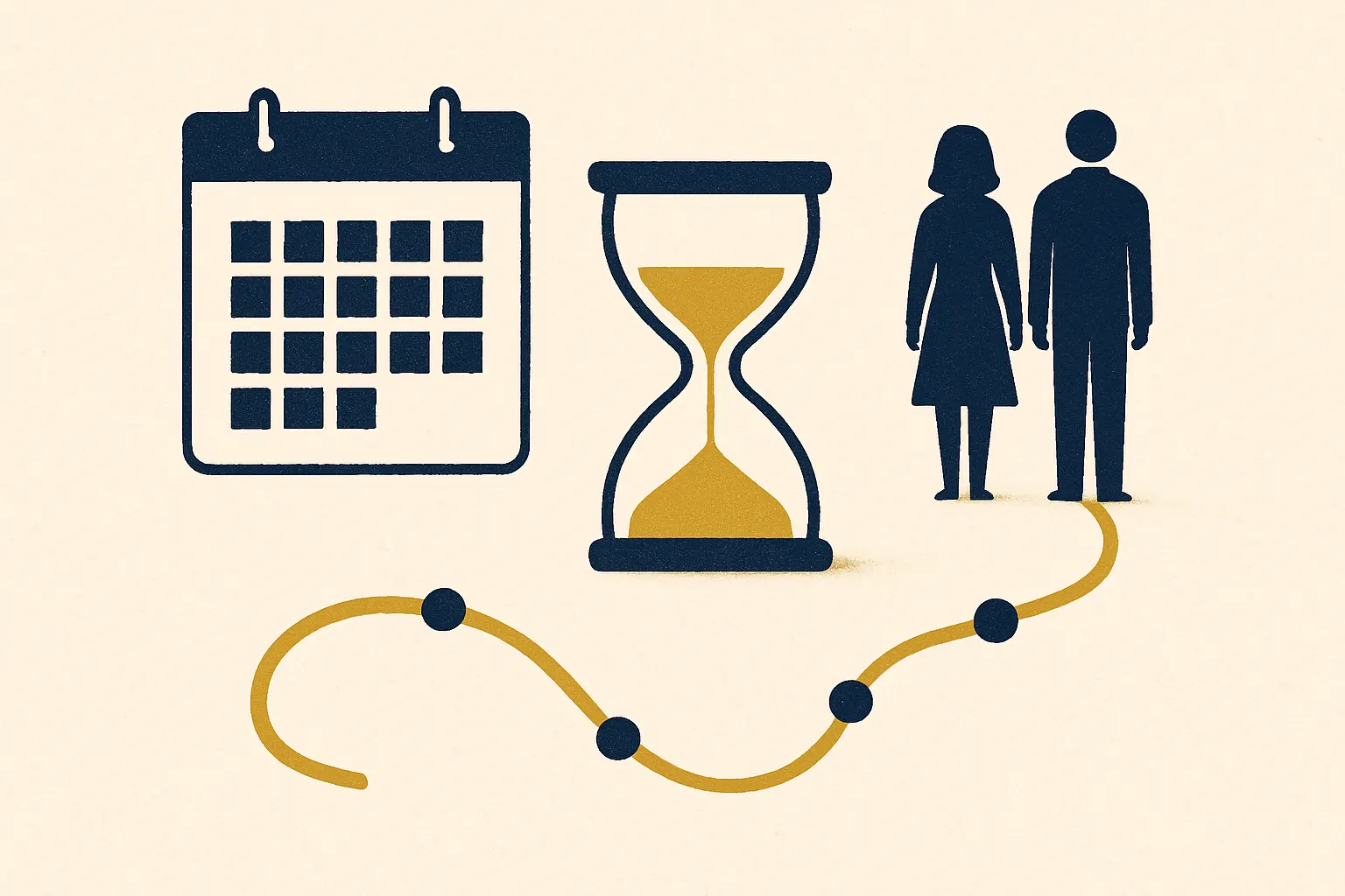 Timeline complète du divorce amiable en France